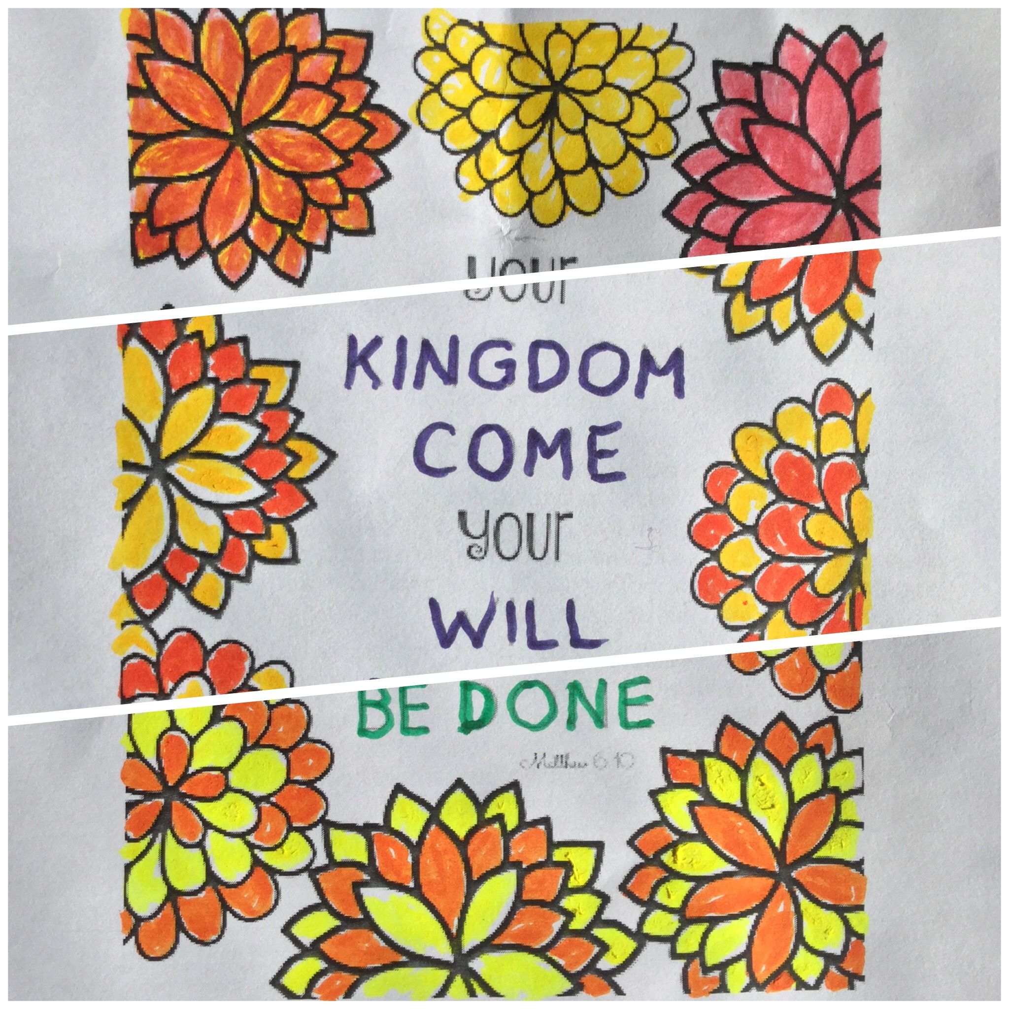 Kingdom Come colouring